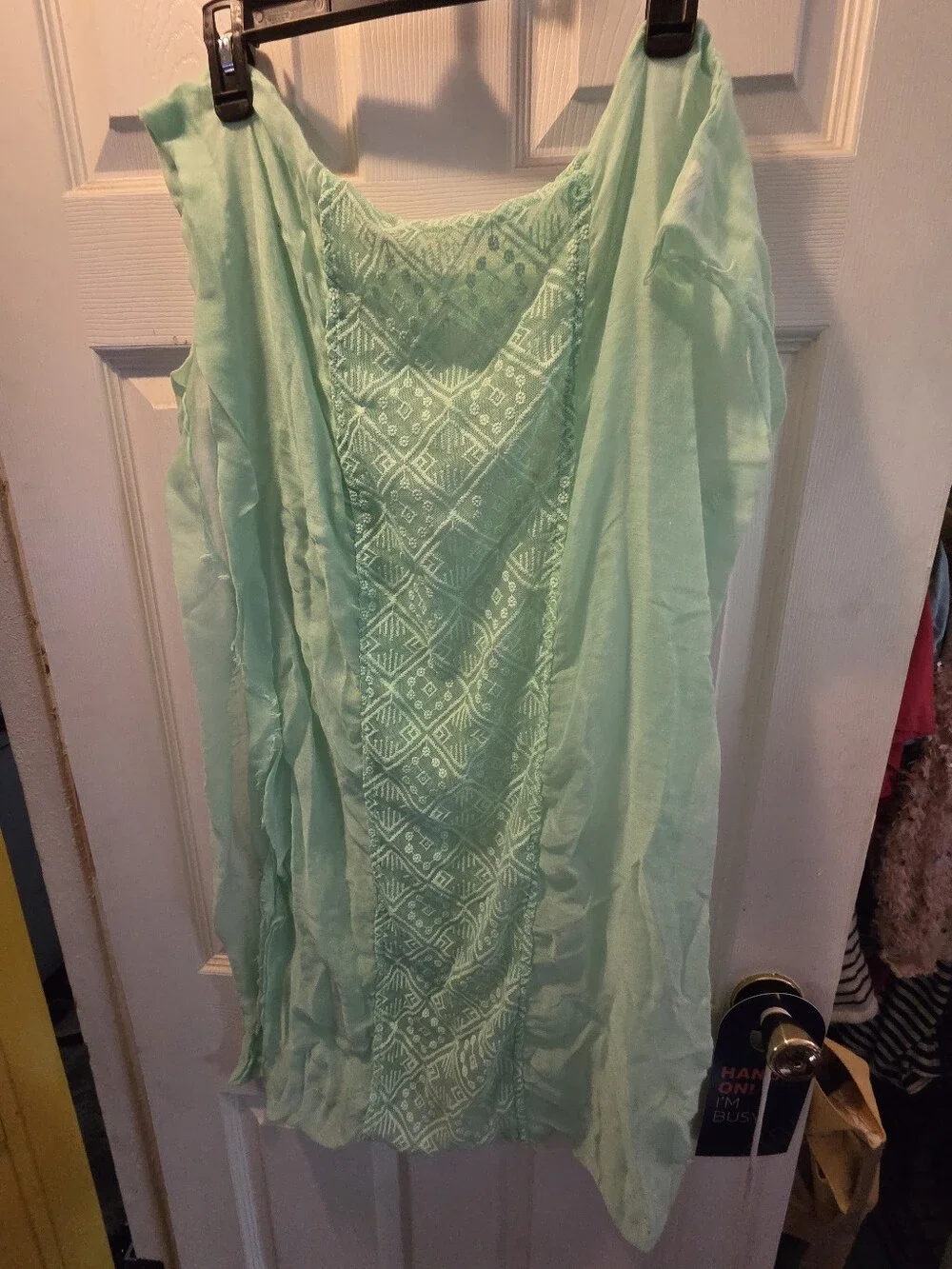 Claires light mint